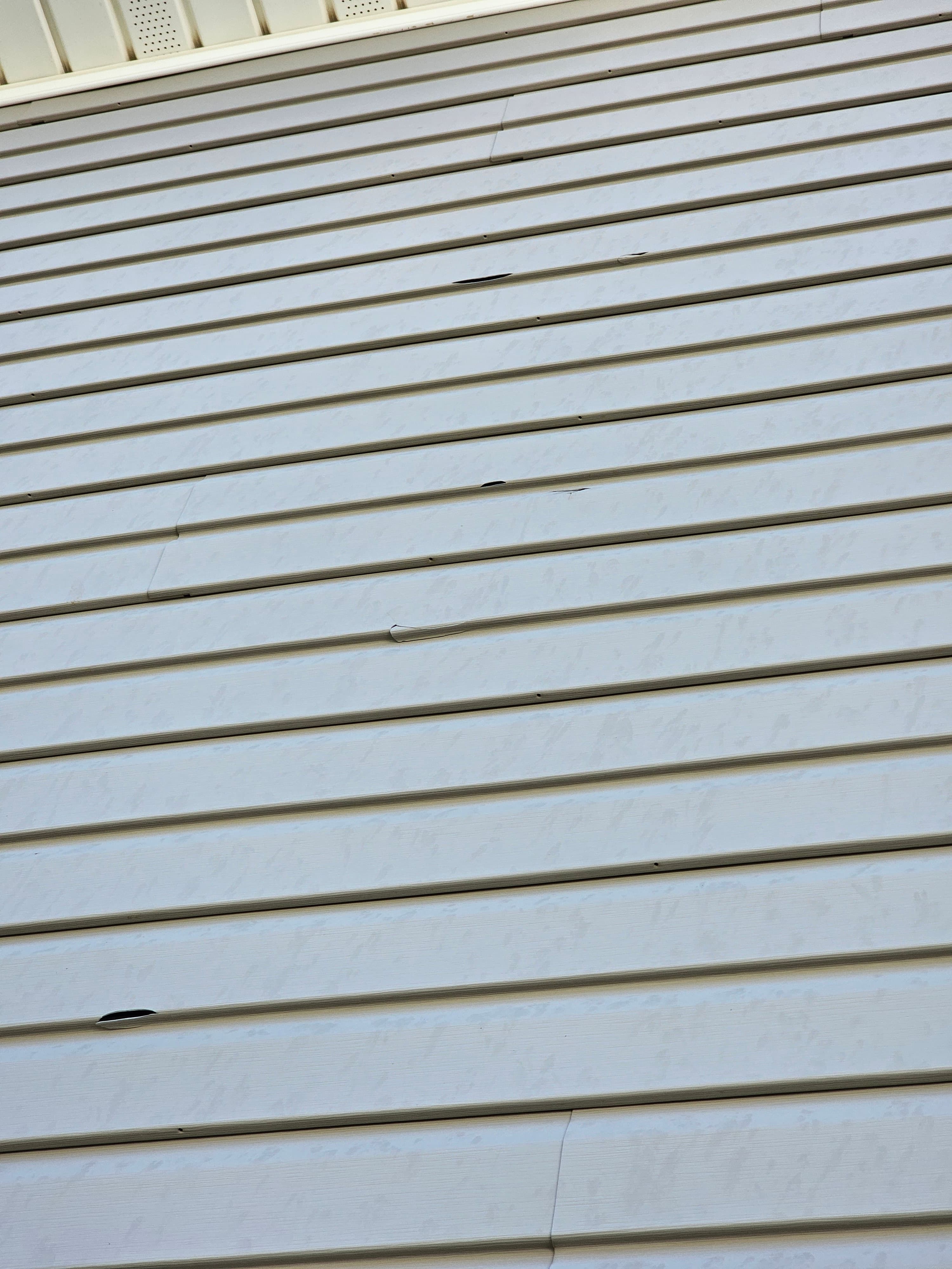 LP SmartSide installation after insurance claim